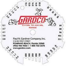 Octagon Wet Film Thickness Gauge (0.4 - 400 Mil) by Gardco