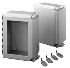 Fiberglass Enclosures, Medium, NEMA 4X, for Cathodic Protection by Farwest Corrosion