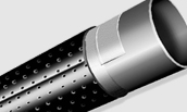 TC 2025 Terrashield Rockshield, "Perforated", 3/8" x 60" x 140' Roll, by Tapecoat