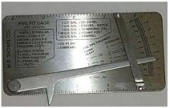 Pit Gage and Pipe Thickness Gage By W. R. Thorpe