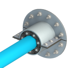 External Mount Split Wall Sleeves